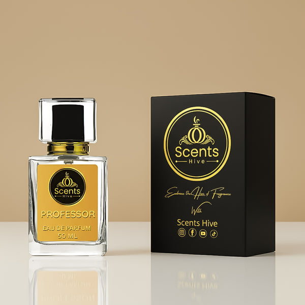 Professor by Scents Hive – a bold, long lasting men’s perfume inspired by Creed Aventus