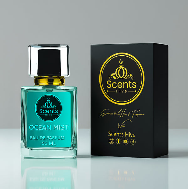 Ocean Mist by Scents Hive – Men’s Fresh Woody Aromatic Perfume Inspired by Dior Sauvage