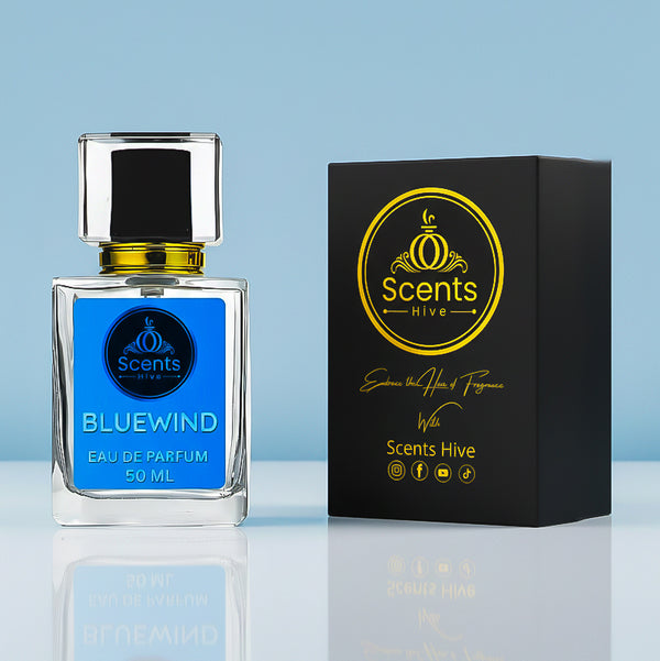 Bluewind by Scents Hive – Men’s Fresh Woody Aromatic Perfume Inspired by Bleu de Chanel