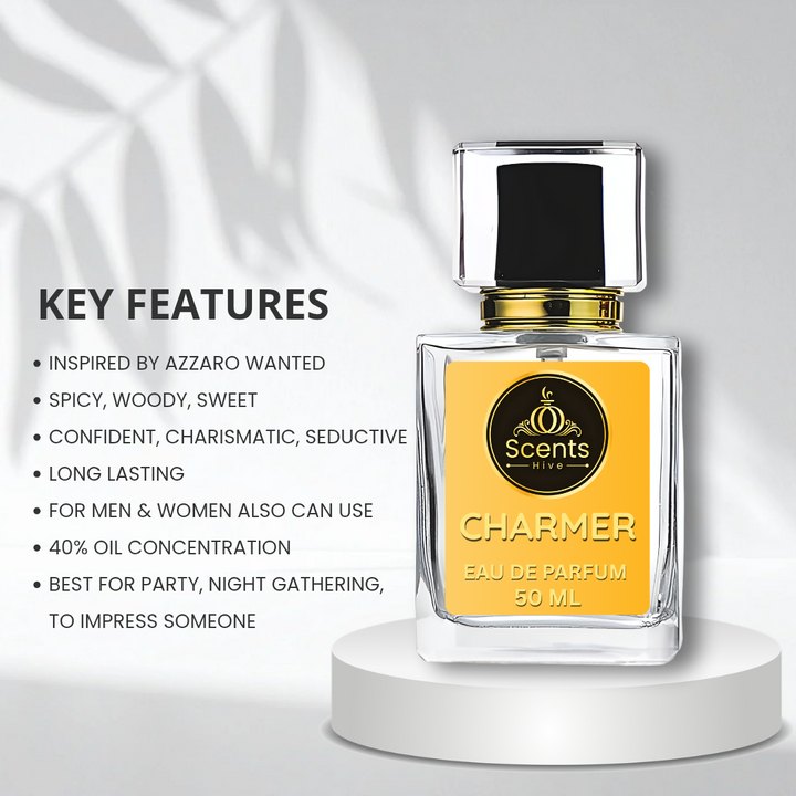 Charmer by Scents Hive – Long Lasting Men's Cologne Inspired by Azzaro